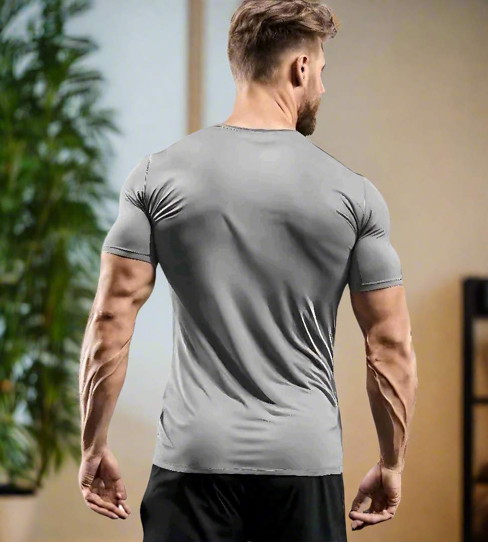 Men's GYM T-Shirt - Moisture Wicking , Quick Dry