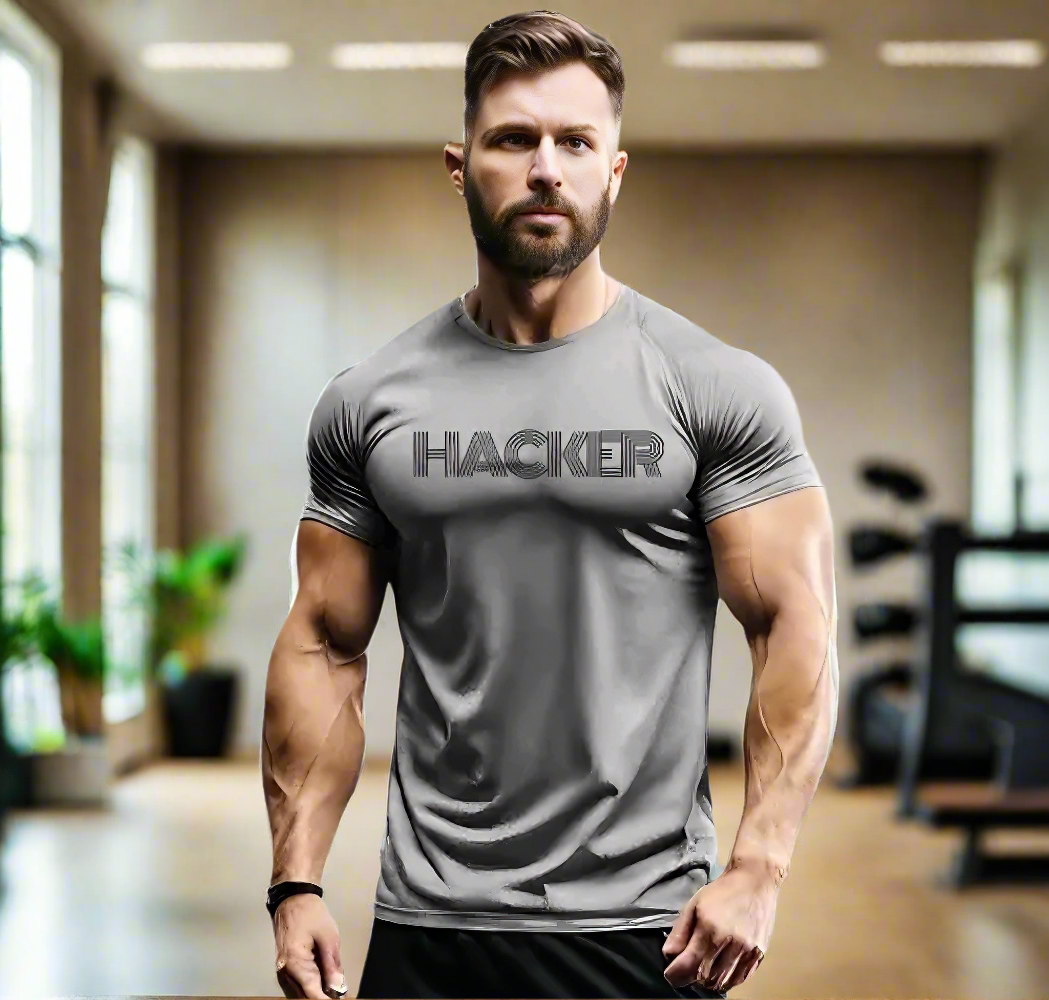 Men's GYM T-Shirt - Moisture Wicking , Quick Dry